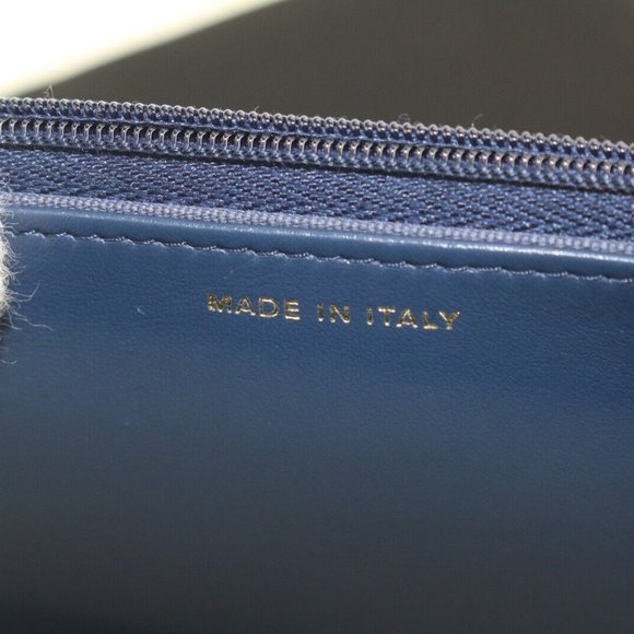 Chanel Shadow Quilted Denim Wallet on Chain WOC Gold HW 2CJ1110 - Picture 9 of 12